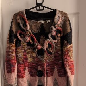 Multicolor Knit Women's Sweater